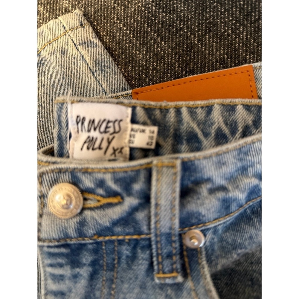 Princess Polly -Denim High Rise Size 10 W30.5 x L28 - Picture 7 of 7
